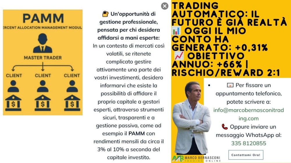 Trading Automatico il futuro è già realtà📊 Oggi il mio conto ha generato +0,31%  📈 Obiettivo annuo +66%  RischioReward 21