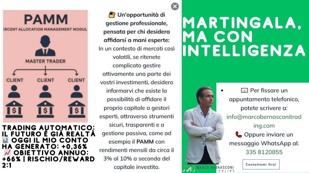Martingala, ma con intelligenza.