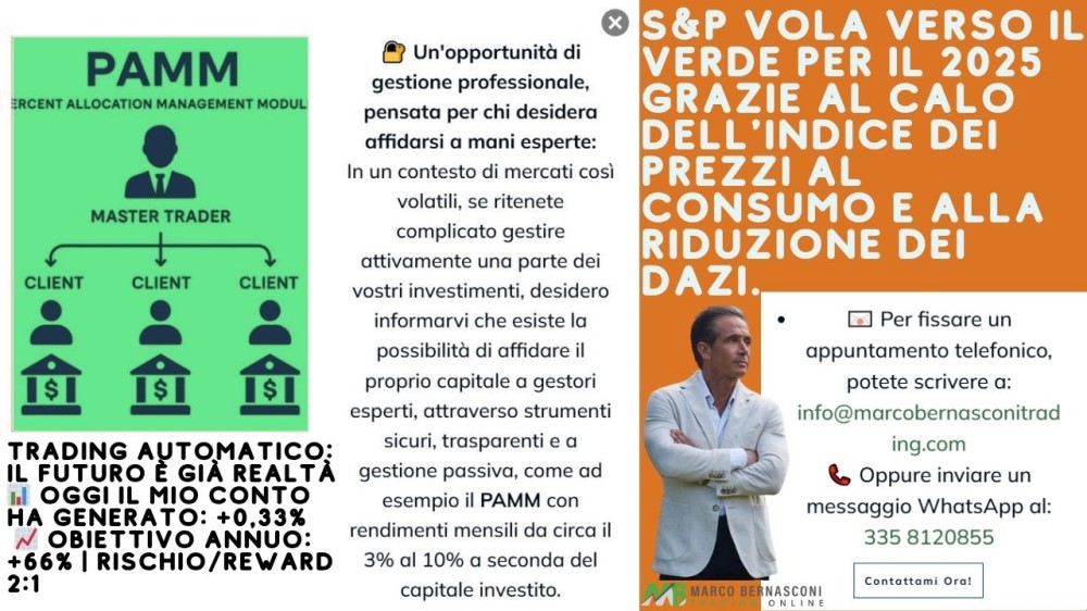 S&P vola verso il verde per il 2025 grazie al calo dell'indice dei prezzi al consumo e alla riduzione dei dazi.