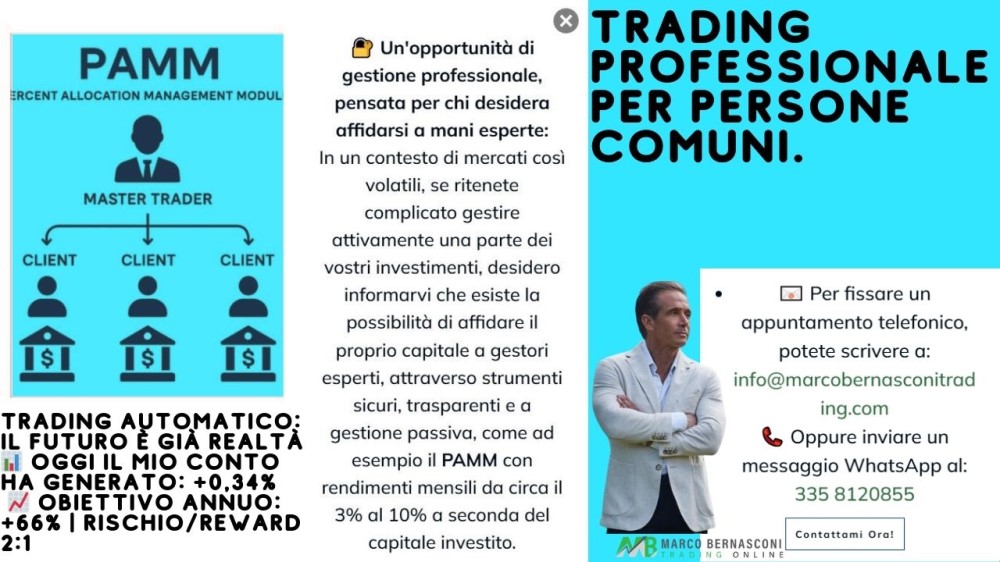Trading professionale per persone comuni.
