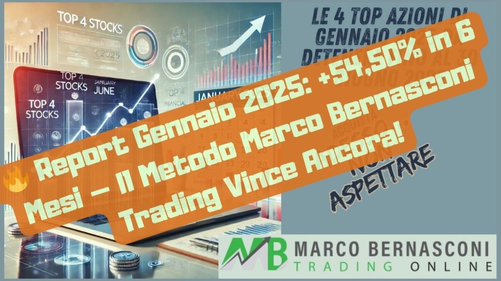 Report Gennaio 2025 Chiuso a +54,50% Obiettivo Superato in 6 Mesi!