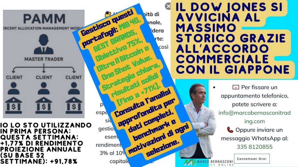 Il Dow Jones si avvicina al massimo storico grazie all’accordo commerciale con il Giappone