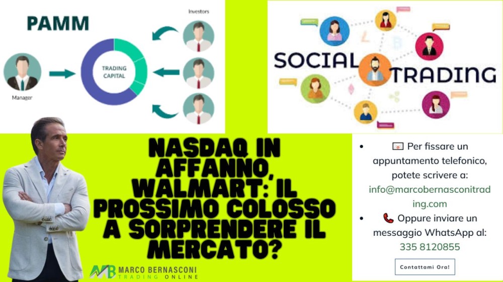 NASDAQ in affanno, Walmart il prossimo colosso a sorprendere il mercato