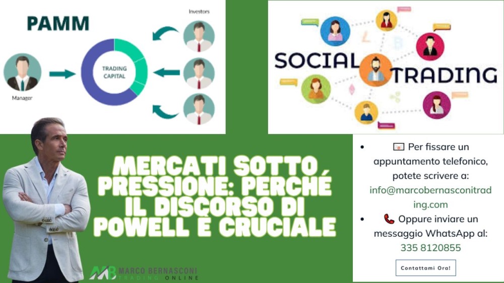 Mercati sotto pressione perché il discorso di Powell è cruciale