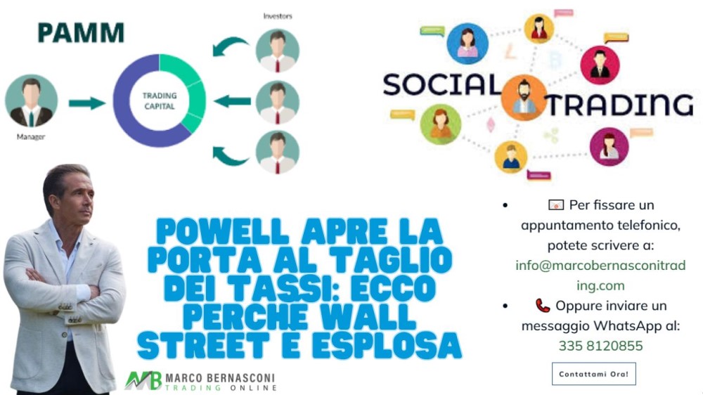 Powell apre la porta al taglio dei tassi ecco perché Wall Street è esplosa