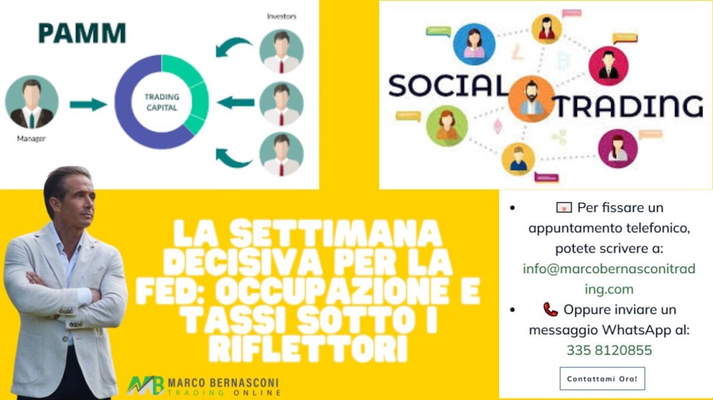 La settimana decisiva per la Fed occupazione e tassi sotto i riflettori