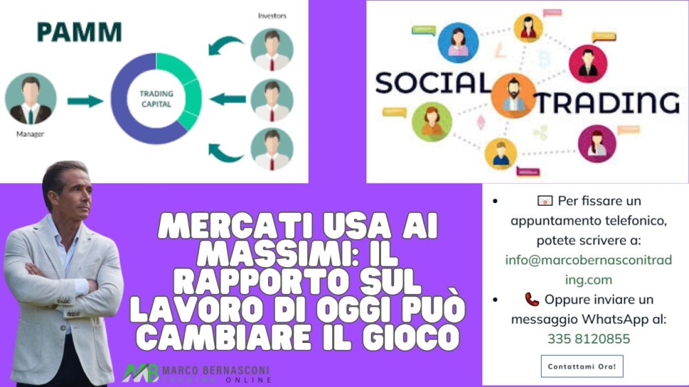 Mercati USA ai massimi il rapporto sul lavoro di oggi può cambiare il gioco