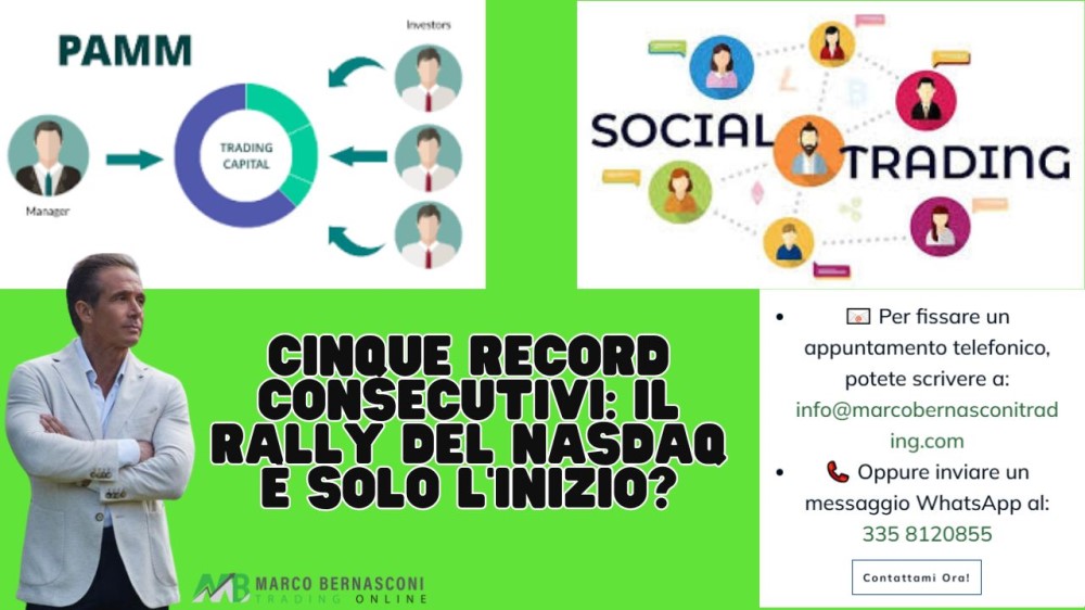 Cinque record consecutivi il rally del NASDAQ è solo l’inizio