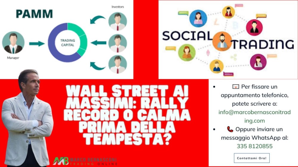 Wall Street ai massimi rally record o calma prima della tempesta