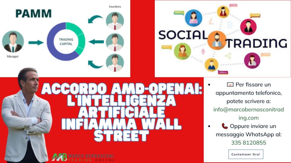 Accordo AMD-OpenAI l’intelligenza artificiale infiamma Wall Street.