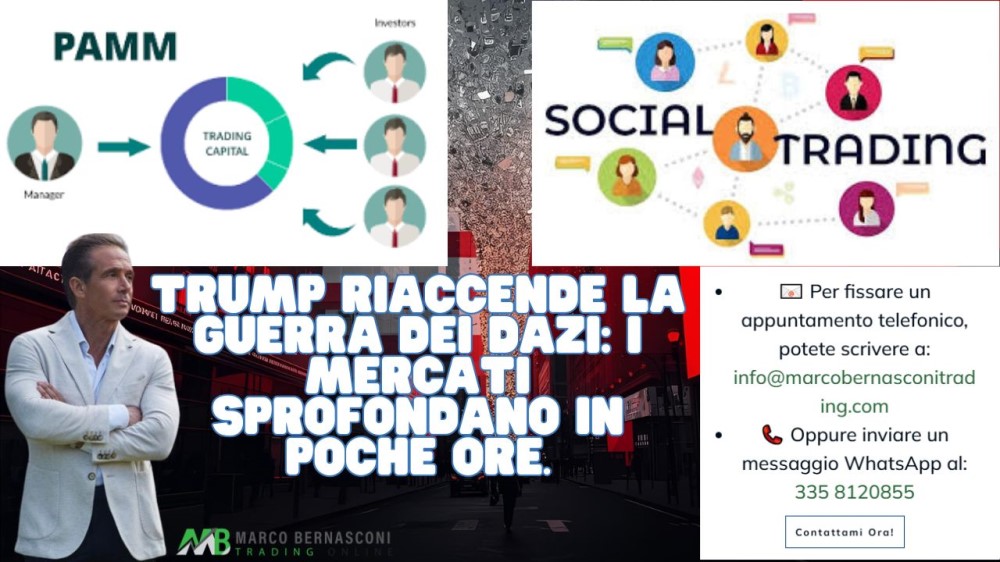 Trump riaccende la guerra dei dazi i mercati sprofondano in poche ore.