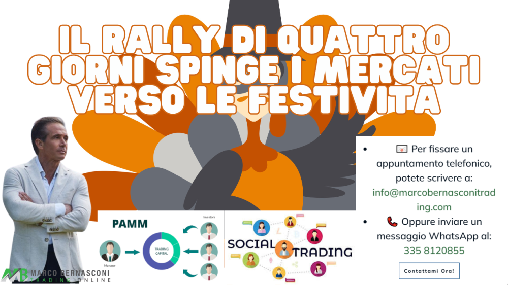 Il rally di quattro giorni spinge i mercati verso le festività