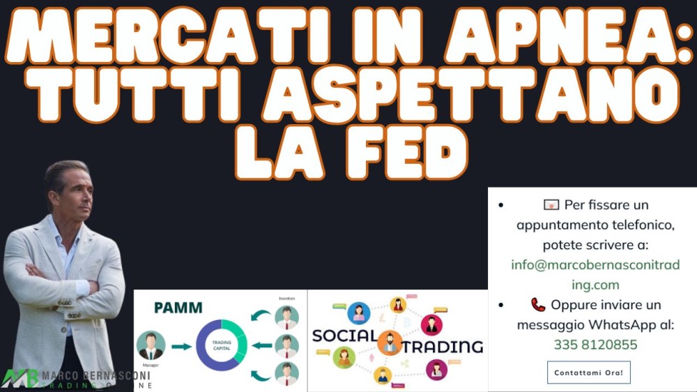 Mercati in apnea  tutti aspettano la Fed