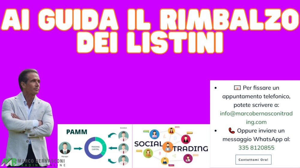 AI guida il rimbalzo dei listini