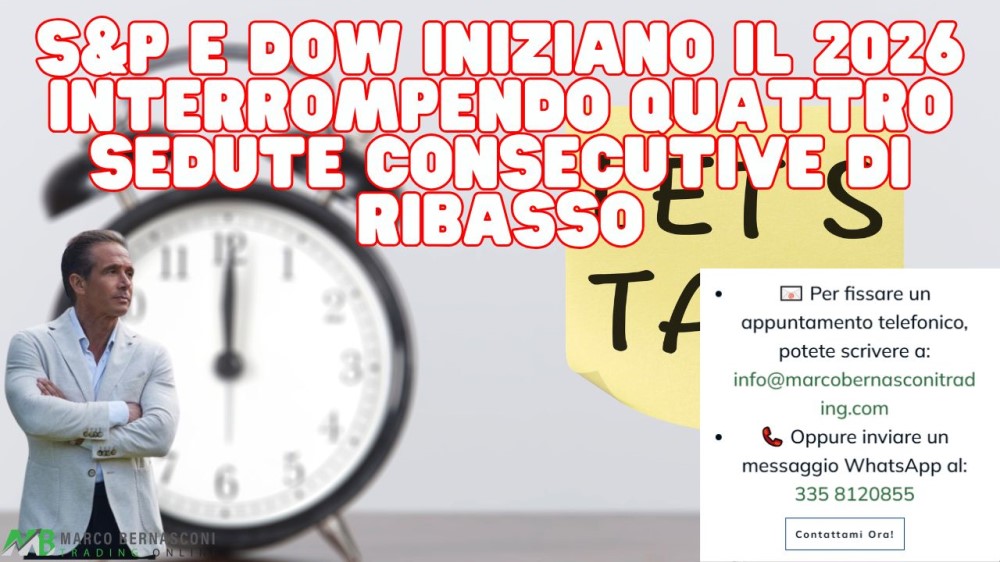 SP e Dow iniziano il 2026 interrompendo quattro sedute consecutive di ribasso (1)