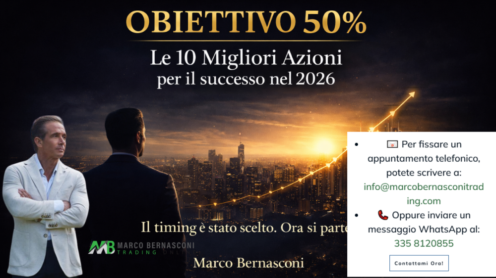 Le 10 azioni del progetto Obiettivo 50% sono da adesso disponibili per tutti gli abbonati.