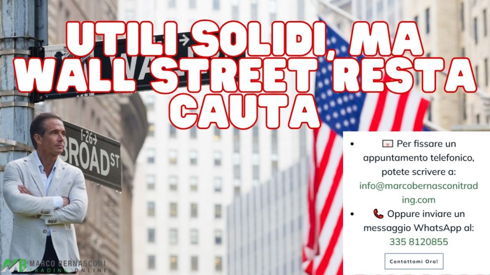 Utili solidi, ma Wall Street resta cauta