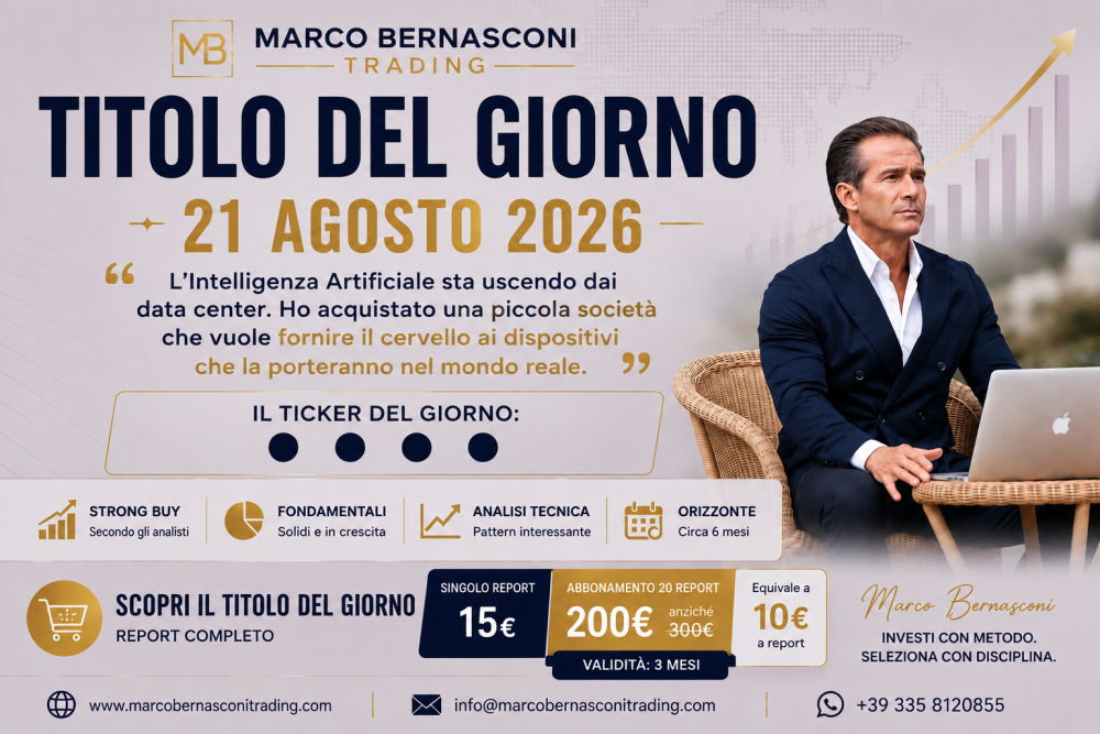 TITOLO DEL GIORNO 21 AGOSTO: il “cervello” tecnologico dei dispositivi intelligenti.