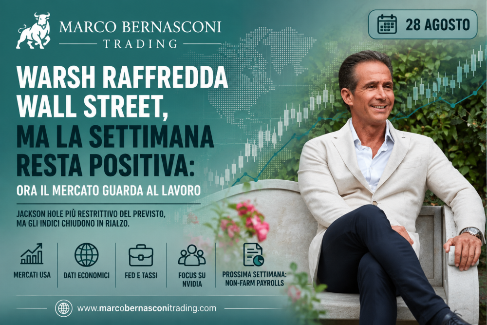 Warsh raffredda Wall Street, ma la settimana resta positiva: ora il mercato guarda al lavoro