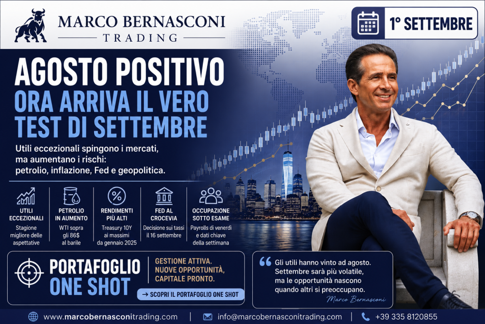 Agosto chiude in rialzo dopo un’eccellente stagione degli utili. Ora arriva il vero test di settembre